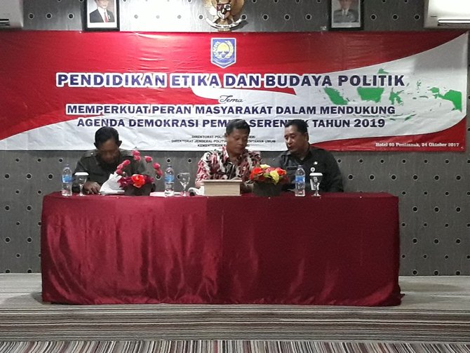 Kemendagri gaungkan pentingnya pendidikan politik bagi 