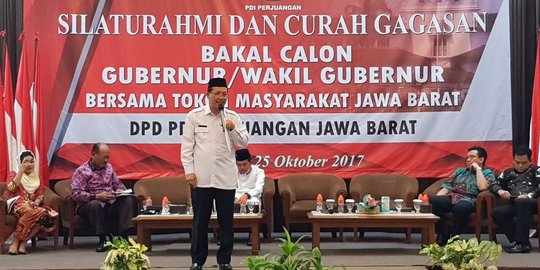 Sekda Jabar soroti kemiskinan dan pengangguran dalam Curah Gagasan PDIP