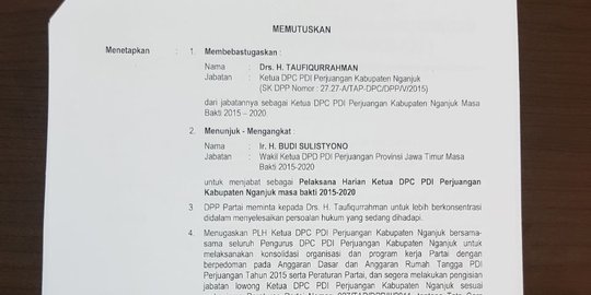 PDIP bakal pecat Bupati Nganjuk jika benar kena OTT KPK 