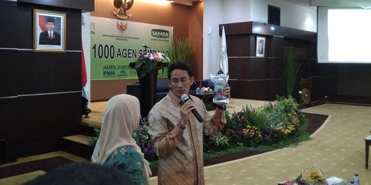 Sambangi Kementerian UKM, Sandiaga ajak ibu-ibu bermitra dengan OK OCE