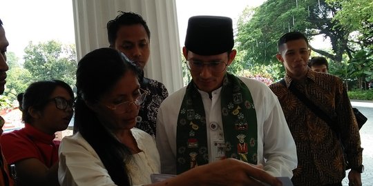 Cari solusi masalah PKL, Sandi akan tiru cara Jokowi