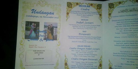 Terbentur aturan, Cindra nikahi Indah Lestari resmi & Perawati siri