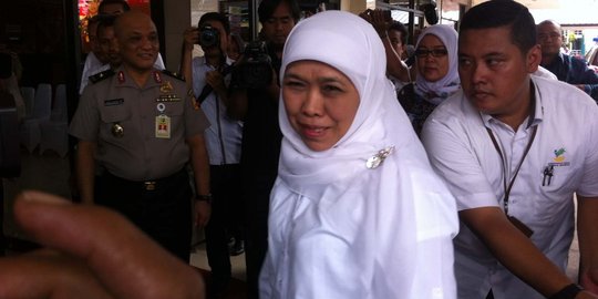 Khofifah soal maju Pilgub Jatim: Saya tidak mau membebani Jokowi