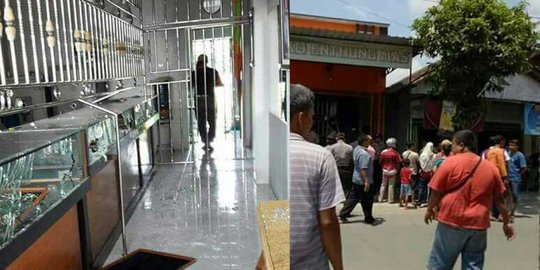 8 Kali lepaskan tembakan, 6 perampok gasak toko emas di Sragen