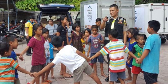 Jelang Galungan, polisi sebar surat 'tanggung sendiri risiko' ke warga Gunung Agung