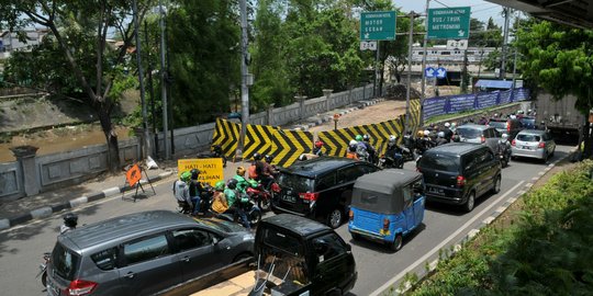 Imbas proyek Double Double Track, Jalan Tambak ditutup hingga 7 Januari