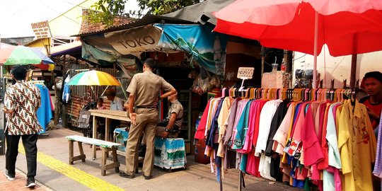 PKL Tanah Abang tertib jika ditegur Satpol PP