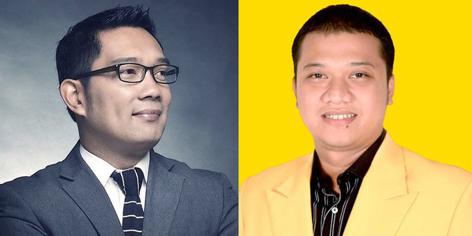 ridwan kamil dan daniel mutaqien