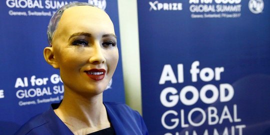 Sophia, robot pertama yang memiliki kewarganegaraan