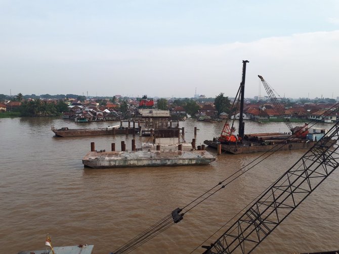 pembangunan jembatan musi iv