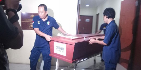 Surnah, salah satu korban gudang petasan meledak dimakamkan hari ini
