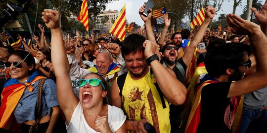 Eropa hingga AS enggan mengakui kemerdekaan Catalunya