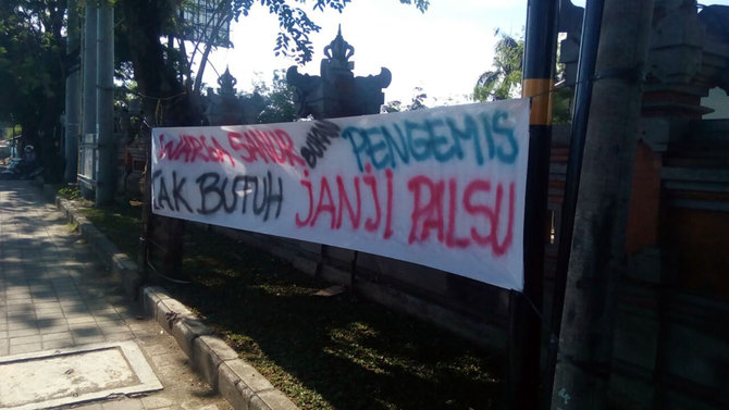 warga sanur demo rs bali mandara