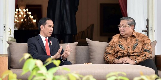Ada peran AHY dalam pertemuan SBY dan Jokowi di Istana