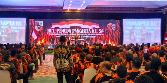 Jokowi ajak Pemuda Pancasila jadi benteng Pancasila