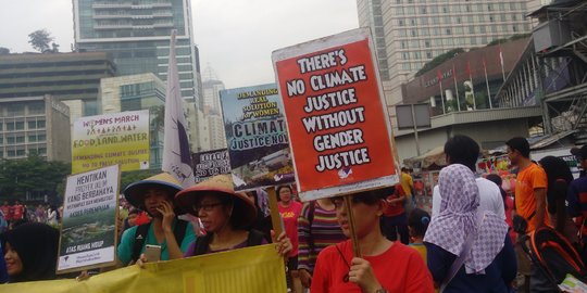 Aktivis Perempuan: Korporasi besar merusak bumi, rakyat kecil yang menanggung