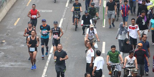 16 Ribu pelari ramaikan Mandiri Jakarta Marathon 2017