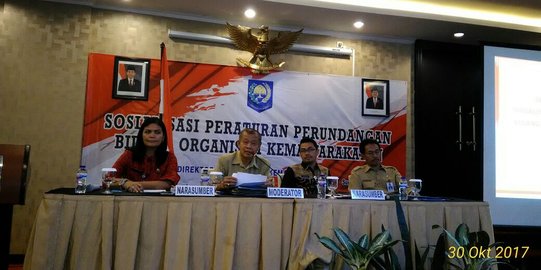 Ditjen Polpum Kemendagri sosialisasikan peraturan perundang-undangan soal Ormas