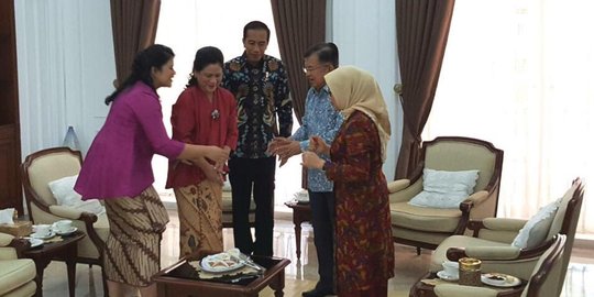 Ajak Kahiyang ke rumah dinas Wapres, Jokowi minta JK jadi 