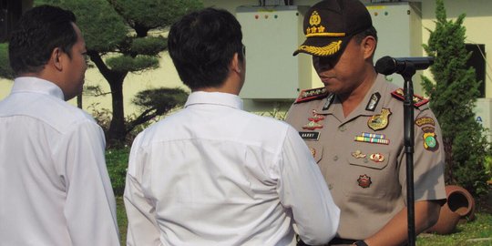 Kapolres Tangerang beri penghargaan ke 6 penyidik kasus kebakaran gudang kembang api