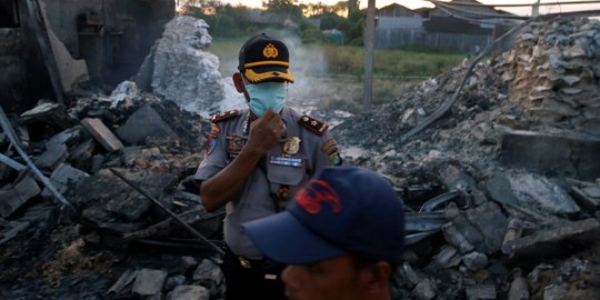 13 Warganya jadi korban ledakan pabrik petasan, Wabup Tegal datangi RSUD Tangerang