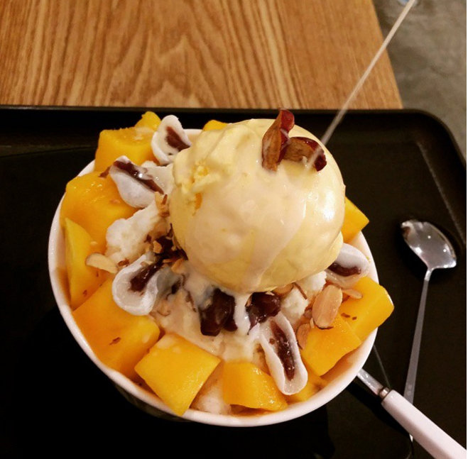 mango bingsu