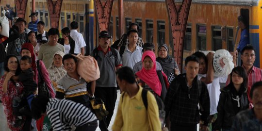 September 2017, kereta paling banyak dipilih untuk moda transportasi