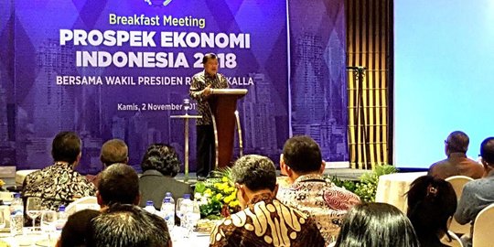 Wapres JK optimis ekonomi RI membaik di 2018, ini pemicunya