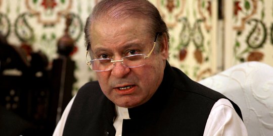 Sempat jadi buronan, Nawaz Sharif akhirnya pulang ke Pakistan