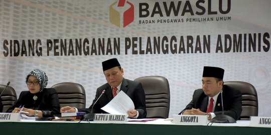 Bawaslu gelar sidang pelanggaran administrasi pendaftaran pemilu