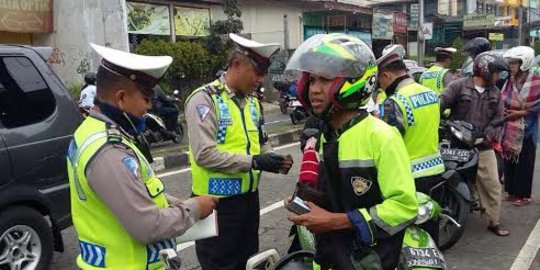 113 Motor dan 75 mobil kena tilang operasi Zebra di Depok