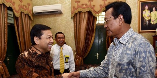 Setya Novanto temui Sri Sultan HB X di Keraton Yogya, ini yang dibahas