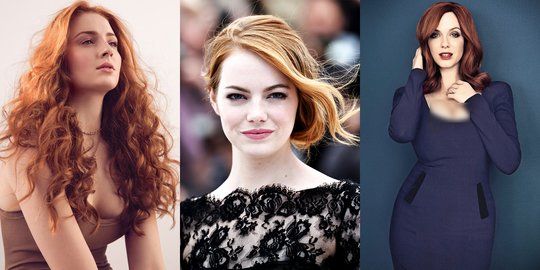 9 Aktris berambut merah yang tengah bersinar di Hollywood