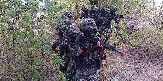 Mengintip latihan pasukan elite raider Brigade Infanetri 19/Khatulistiwa