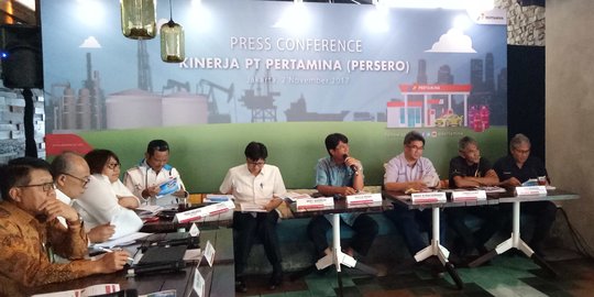 Kuartal III 2017, Pertamina raup laba Rp 26,8 T turun 27 persen