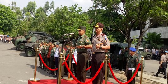 Pangdam & Kapolda Jateng pimpin gelar pasukan pengamanan Jokowi mantu