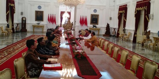 Temui Jokowi, PGPI sampaikan dukungan kepada pemerintah