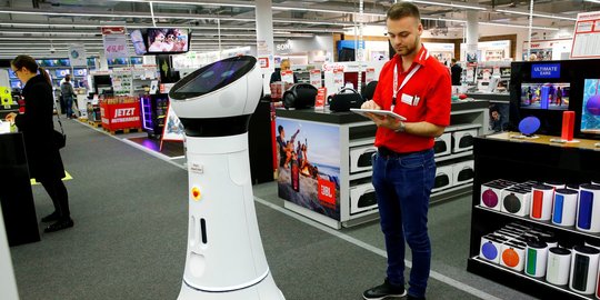 Perkembangan era digital, kehadiran robot mulai gantikan pekerjaan manusia