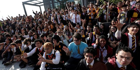 Fans Harry Potter di Meksiko pecahkan rekor dunia