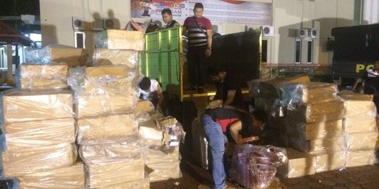 Hendak diselundupkan, rokok ilegal asal luar negeri disita di Dumai