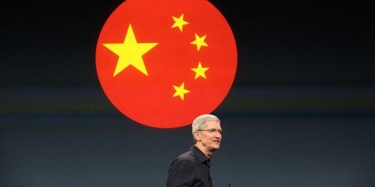 Apple kembali berkibar di China