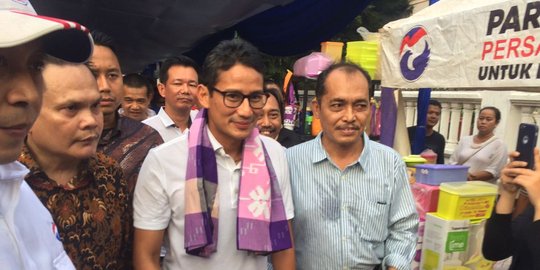 Sandiaga sebut ada oknum palak warga Rp 50 juta untuk undang dirinya