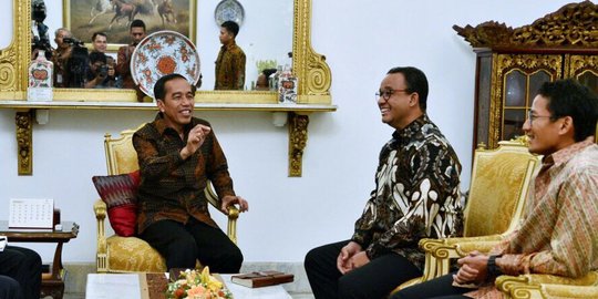 Anies hadiri ijab kabul pernikahan Kahiyang-Bobby, Sandi datang ke resepsi