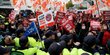 Gelombang aksi protes kedatangan Trump pecah di Korea Selatan