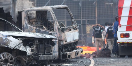 Dua jenazah korban gudang mercon Kosambi masih menunggu dijemput keluarga