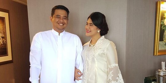 Naik kereta kencana, Bobby Nasution berangkat ke lokasi akad nikah