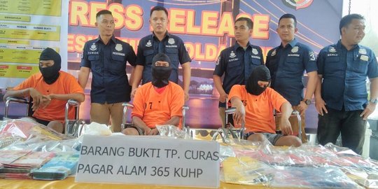 3 Perampok sadis lintas provinsi diringkus