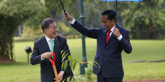 Presiden Korsel berterima kasih atas dukungan Jokowi atas masalah Korut