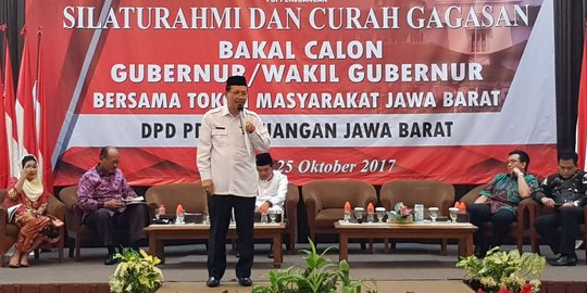 Sekda Jabar klaim masuk tiga besar Cagub Jabar dari PDIP