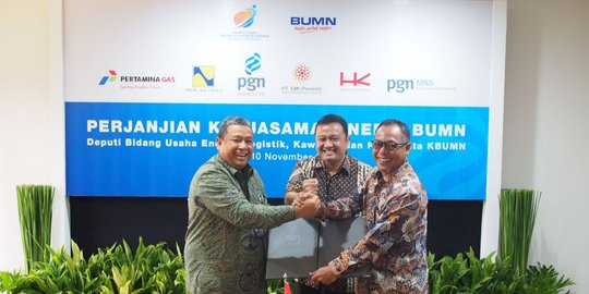 Babak baru perluas infrastruktur gas, PGN jalin sinergi dengan 4 BUMN